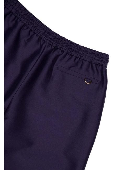 Zimmermann Blue Elastic-Waist Trousers