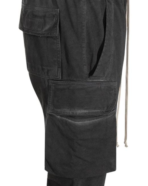 Rick Owens Gray Mastodon Cut Pants for men