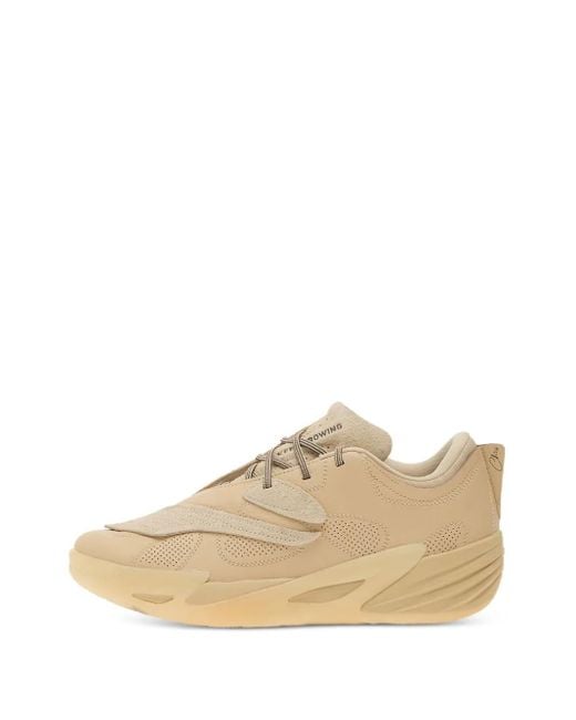 PUMA Natural All-Pro Nitro 2 Chris Brickley Leather Sneakers