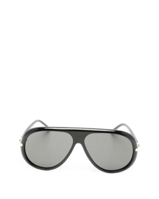 Chimi Gray Oona Pilot-Frame Sunglasses