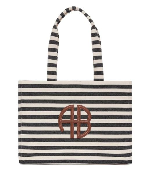 Anine Bing White Lara tote bag