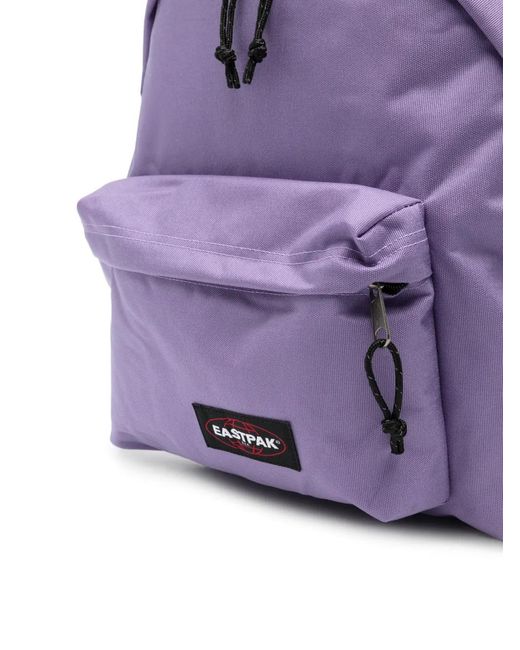 Eastpak Purple Padded Pak'R Logo-Patch Backpack