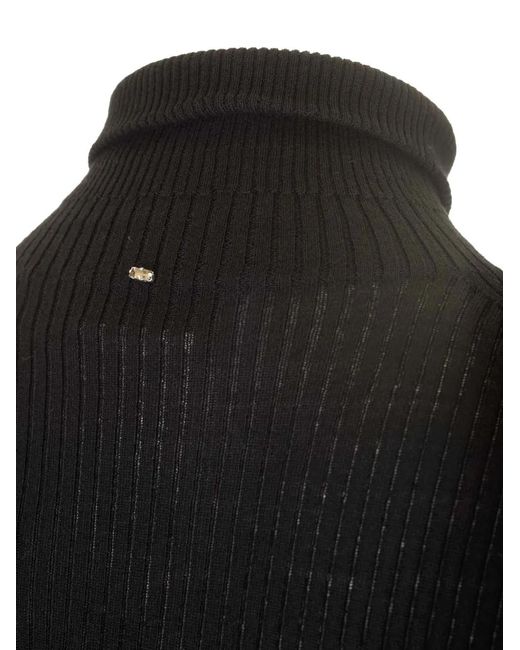 Sportmax Black Wool Sweater