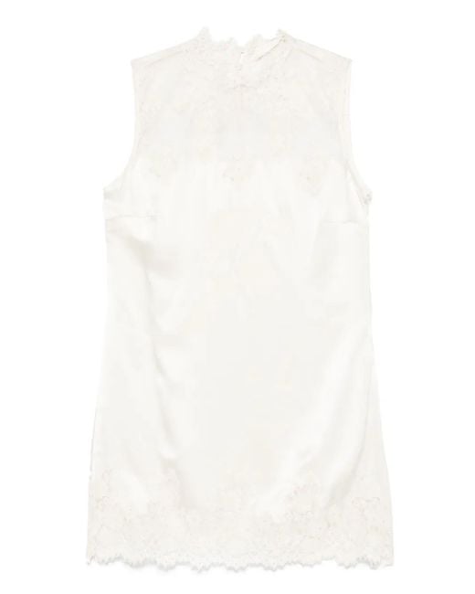 Doen White Valeria Mini Dress