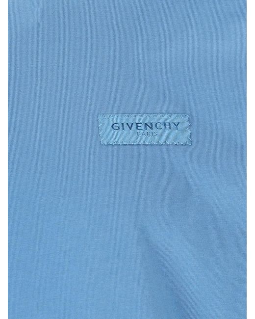 Givenchy Blue T-Shirts And Polos for men