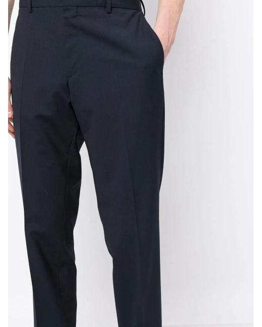 Boss Boss Slim-fit Trousers Open Blue for men