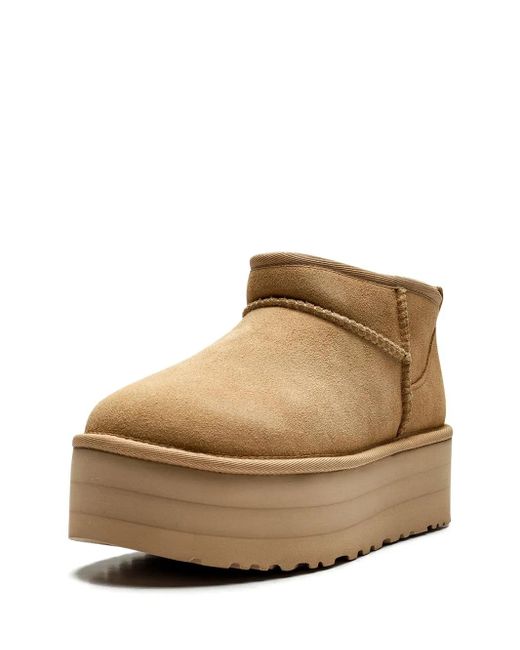 Ugg Brown Classic Ultra Mini Platform Wmns "Driftwood"