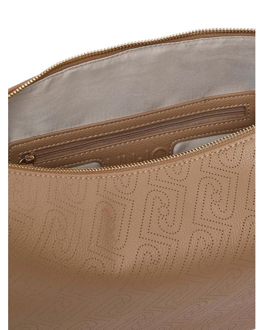 Liu Jo White Large Laser-Cut Bag