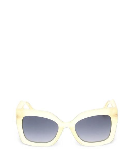 Marc Jacobs Blue Cat-Eye Sunglasses