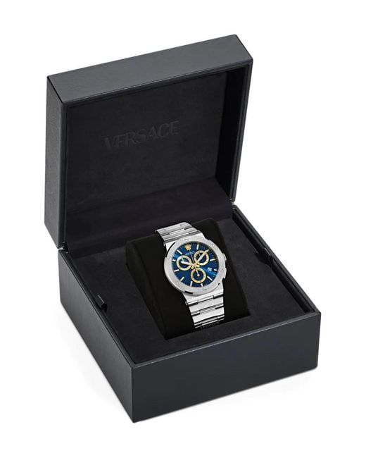 Versace Blue Greca 40Mm for men
