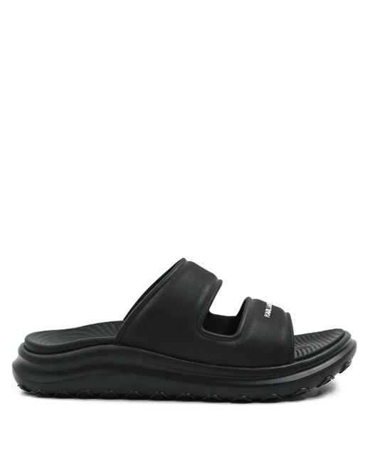 Karl Lagerfeld Logo-Print Slides in Black for Men Lyst UK
