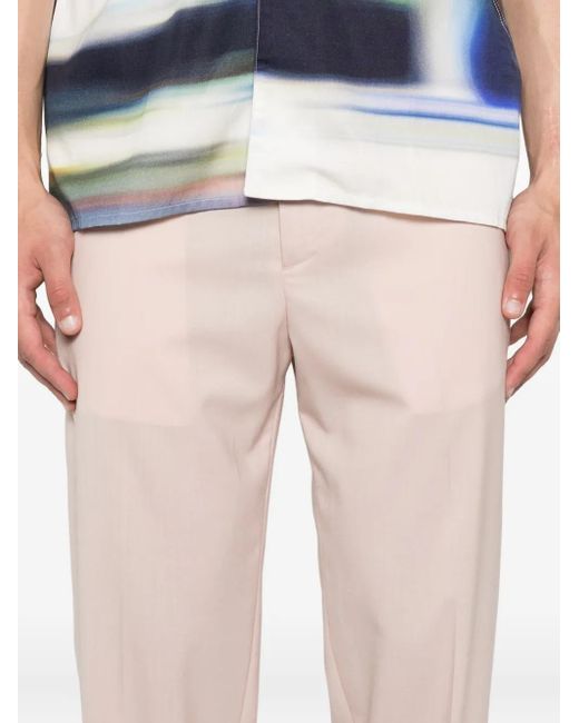 Briglia 1949 Pink Drawstring Cuffed Trousers for men