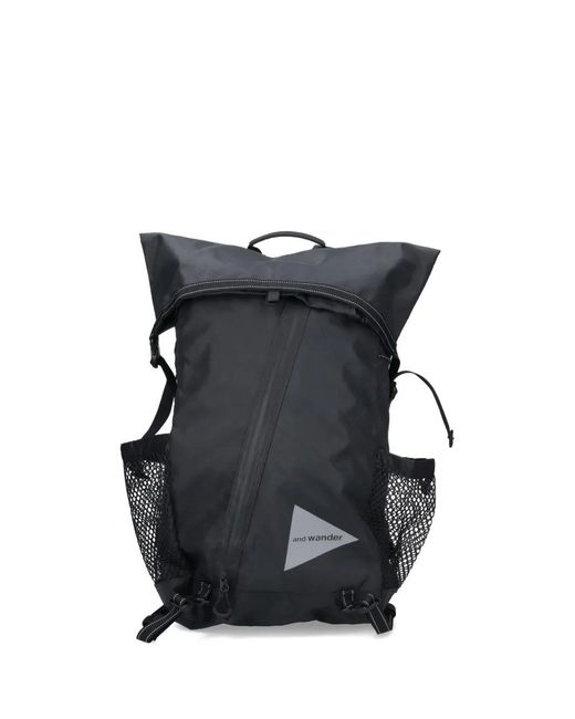 And Wander Black Ecopack 18L Backpack