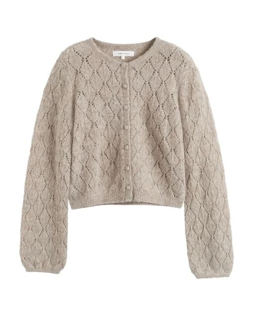 Chinti & Parker ニット カーディガン Natural