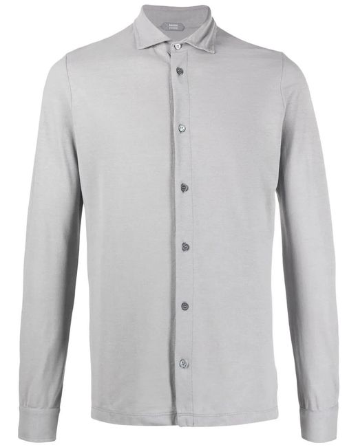 Camicia di Zanone in Gray da Uomo