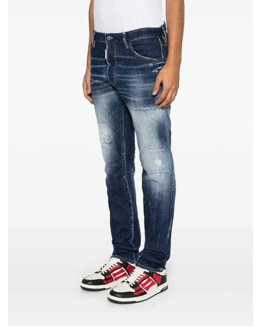 DSquared² Blue 'Cool Guy' Jeans for men
