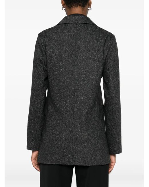 Peuterey Black Button-Fastening Jacket