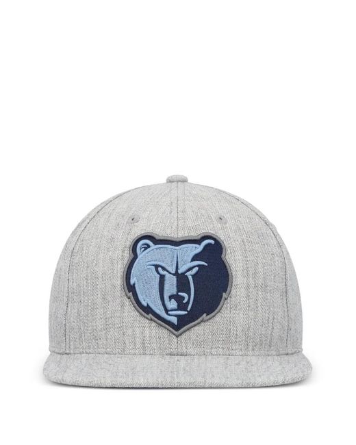 Mitchell & Ness Blue Nba Indiana Pacers Team Heather Snapback Cap for men