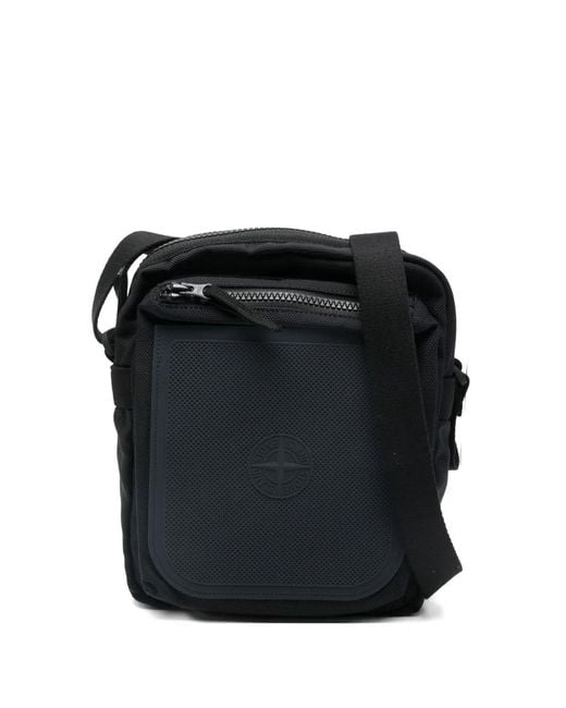 Stone Island Black Marsupio Tracolla for men
