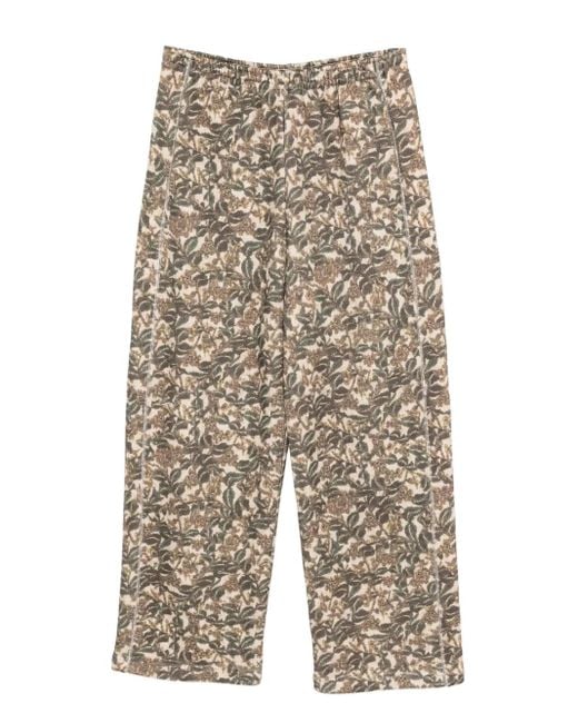 JNBY Broek Met Bloemenprint in het Blue