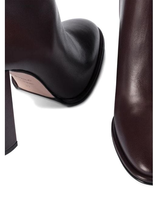 Le Silla Brown 110Mm Elsa Ankle Boots