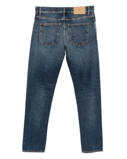 PT Torino Blue Logo-Patch Jeans for men
