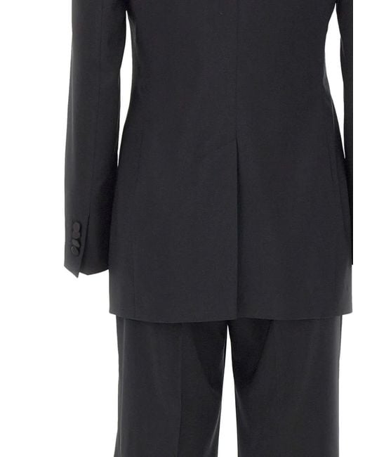 Tagliatore Black S-Eleniaad Double-Breasted Trouser Suit