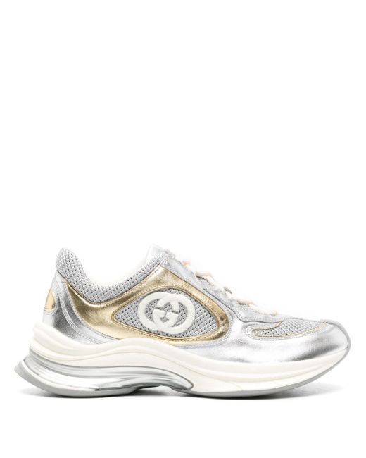 Gucci White Run Trainer