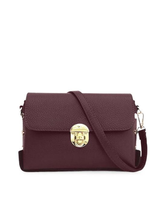 Apatchy London Purple Sac À Bandoulière Bloxsome Clouté