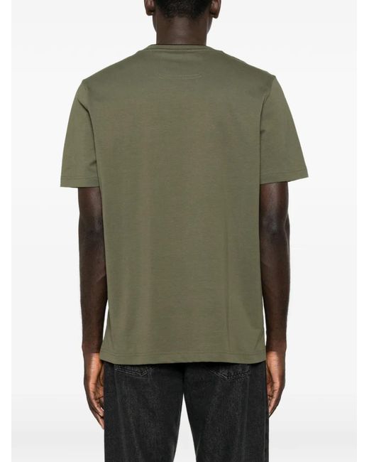 Boss Green Logo-Print Crew-Neck T-Shirt for men