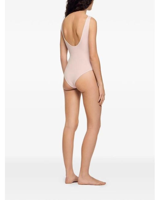 Sandro Pink Knit Bodysuit