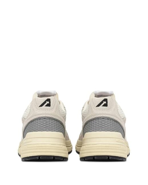 Autry White Hyperway Low Sneakers for men