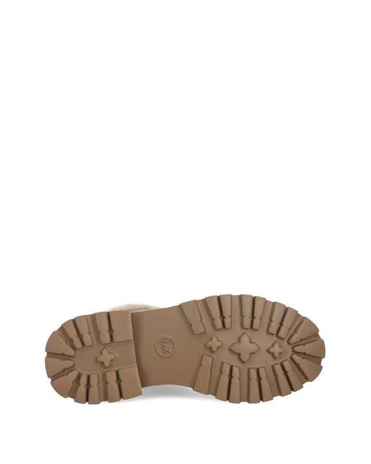 MICHAEL Michael Kors Brown Cade Lace-Up Boots