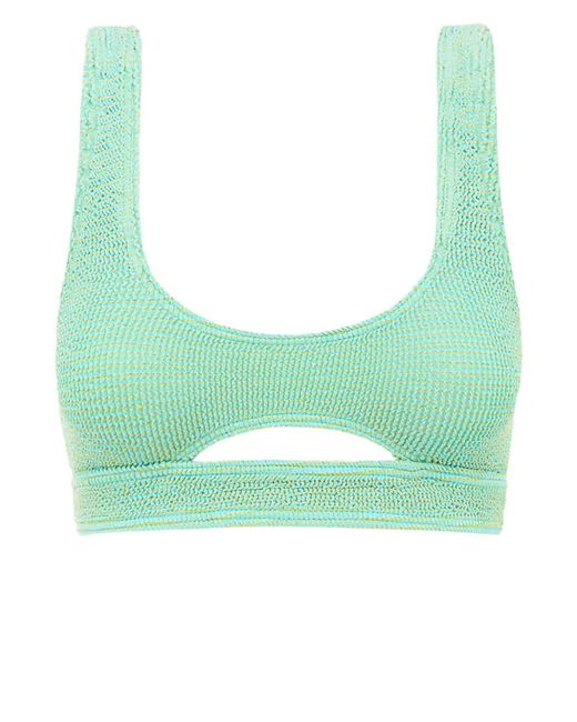Bondeye Green Sasha Crop Bikini