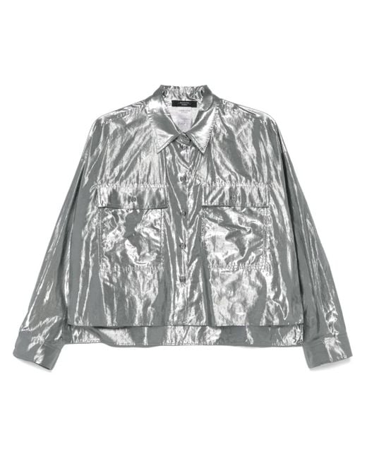 Weekend by Maxmara Gray Aldeno Hemd