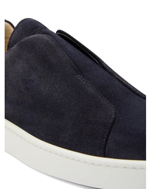 Aurélien Blue Aur3 Slip-On Sneakers for men