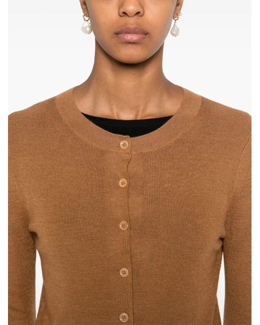 Eric Bompard Kasjmier Vest in het Brown