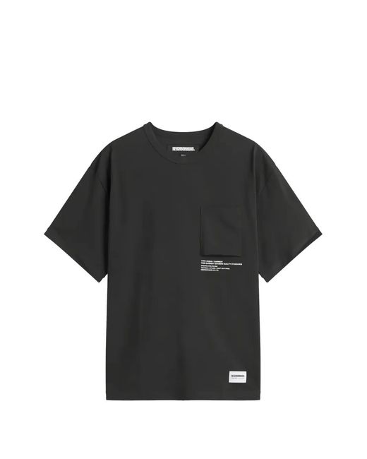 Neighborhood Black Sheltech T-Shirt for men