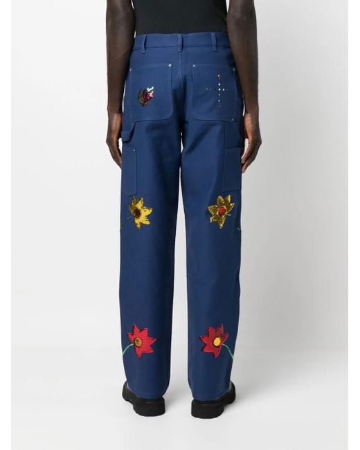 Sky High Farm Hose Mit Pailletten in Blue für Herren