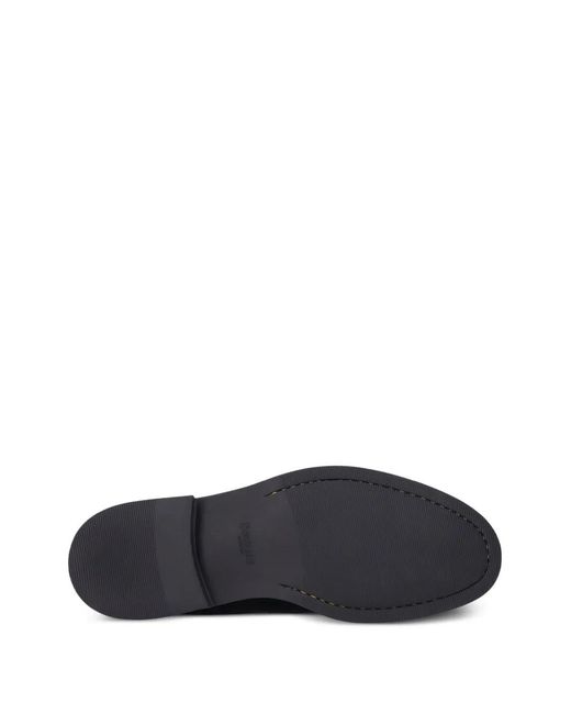 Doucal's Blue Mocassins En Daim for men
