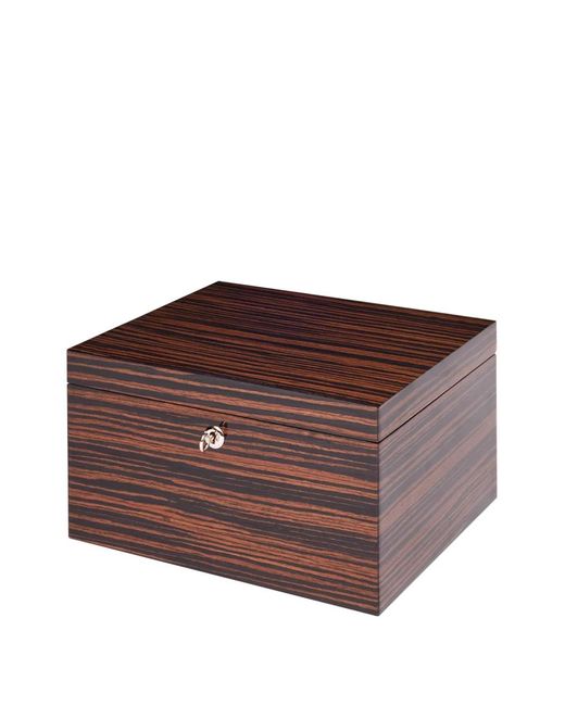 Rapport Black Heritage Wood 16-Watch Box for men