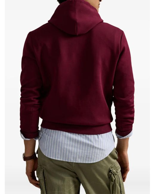 Polo Ralph Lauren Red Polo Pony Hoodie for men