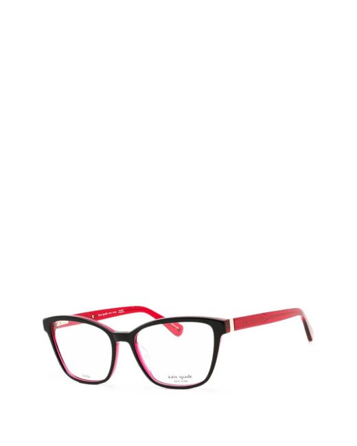 Kate Spade Black Belen Rectangle-Frame Glasses