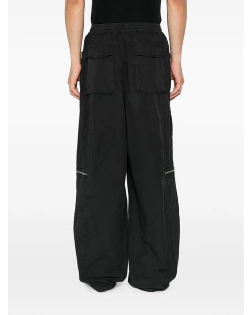 Etudes Studio Black Pantalon À Détails De Zip