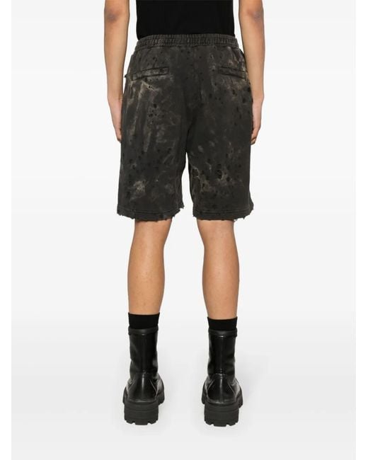 DIESEL Gray Shorts for men