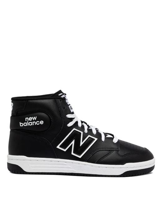 New Balance Black 480 High-Top Sneakers for men