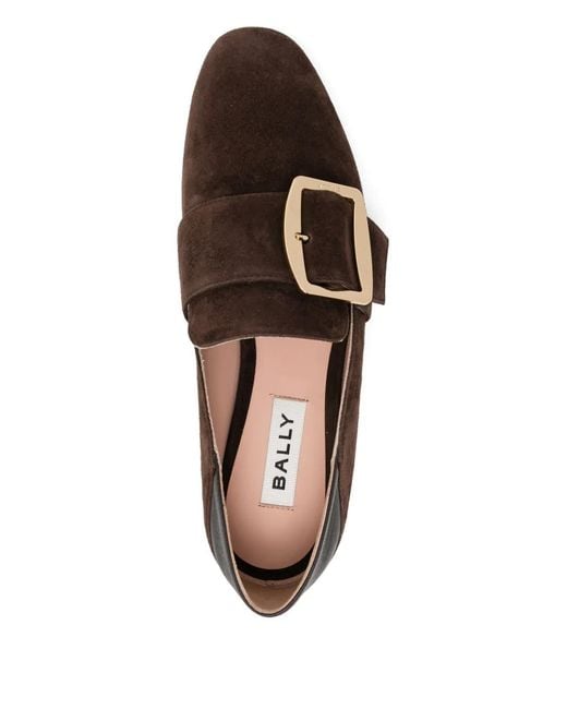 Bally レディース ブラウン バックル ローファー【公式通販】