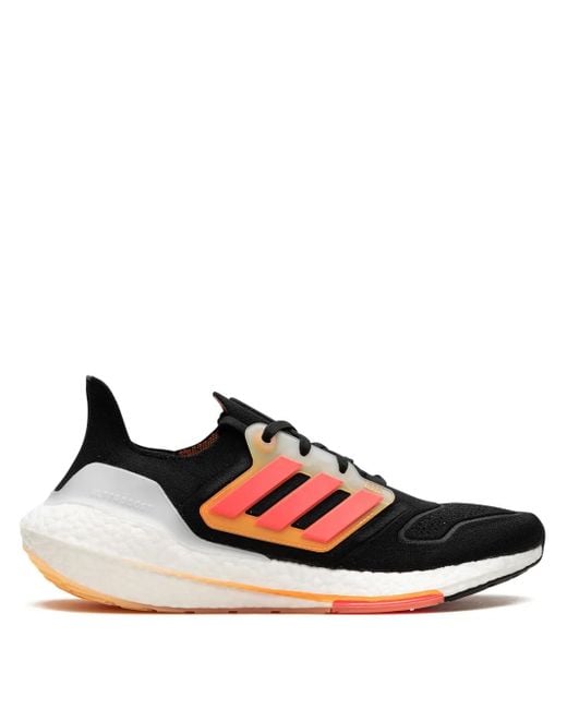 Adidas Black Ultraboost 22 Low-Top Sneakers