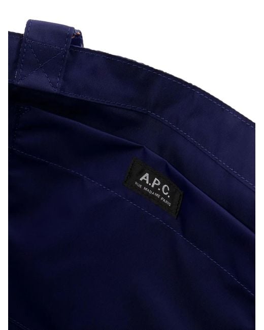 Borsa Tote Diane di A.P.C. in Blue