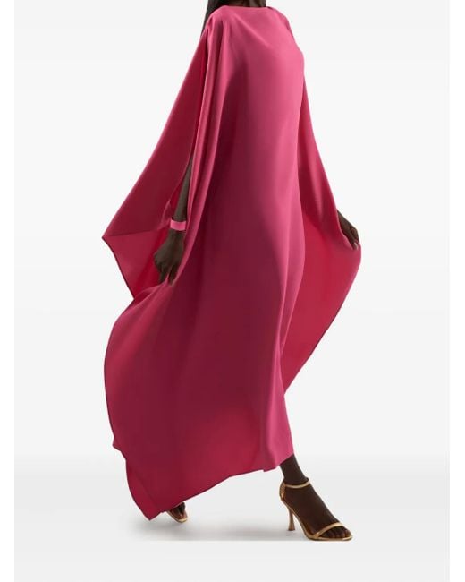 Taller Marmo Pink Split-Sleeve Kaftan Dress